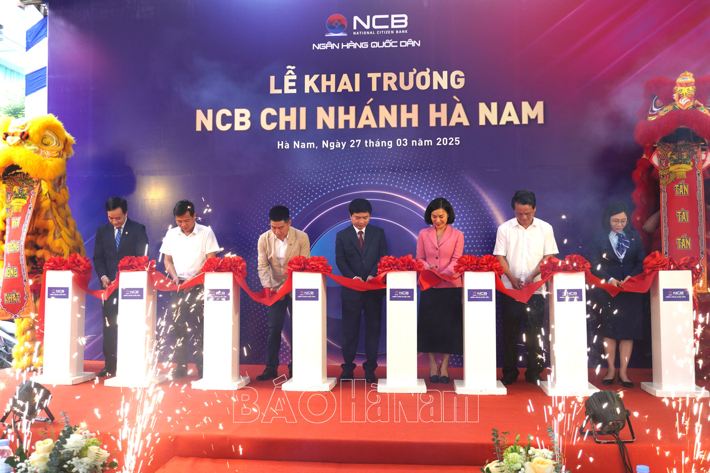 Khai trương Chi nhánh Ngân hàng TMCP Quốc Dân tại Hà Nam