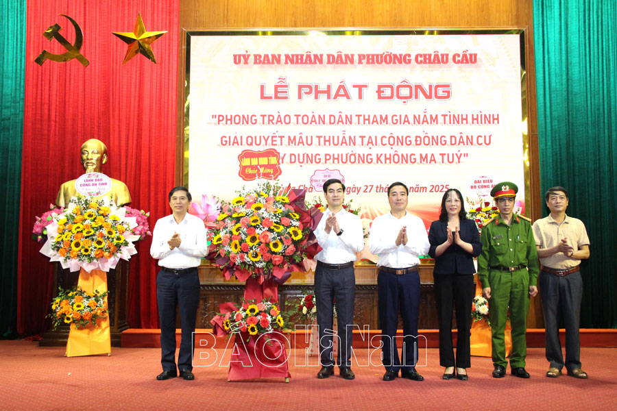 Phát động phong trào toàn dân tham gia xây dựng phường không ma túy