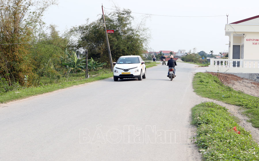 Hiệu quả sau giải tỏa vi phạm hành lang đê điều ở Lý Nhân