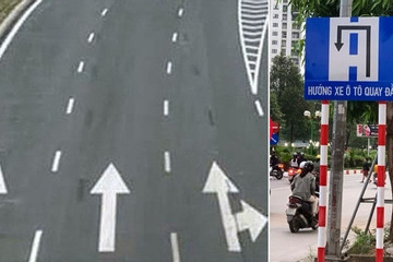 Tài xế đi như thế nào khi 'biển báo một đằng, vạch kẻ đường chỉ một nẻo'?