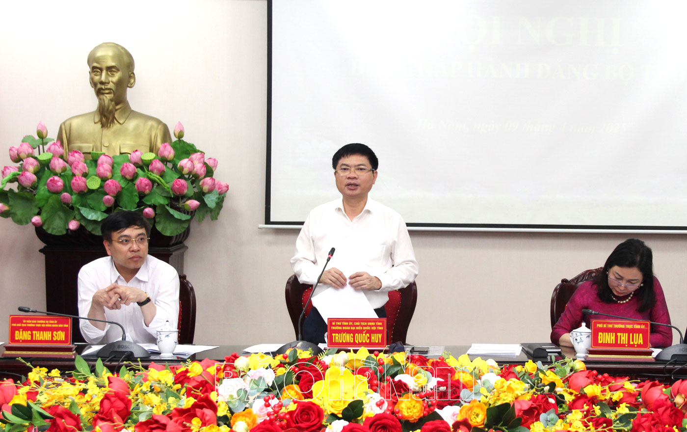 Ban Chấp hành Đảng bộ tỉnh cho ý kiến các nội dung thuộc thẩm quyền