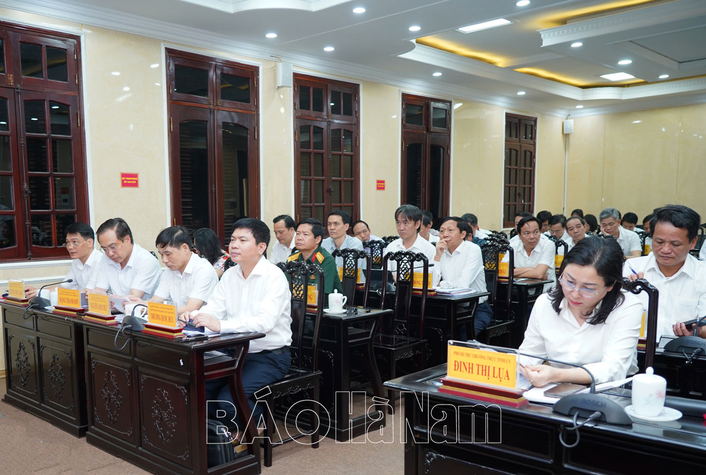 Ban Chấp hành Đảng bộ tỉnh cho ý kiến về việc đặt tên đơn vị hành chính cấp xã sau sắp xếp