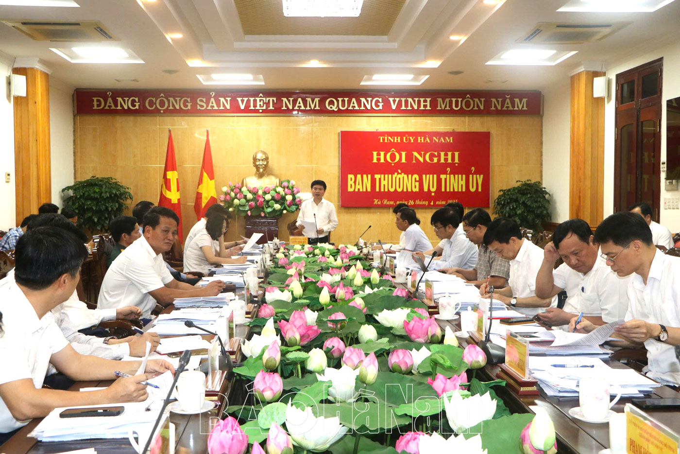 Ban Thường vụ Tỉnh ủy cho ý kiến, chủ trương các nội dung theo thẩm quyền