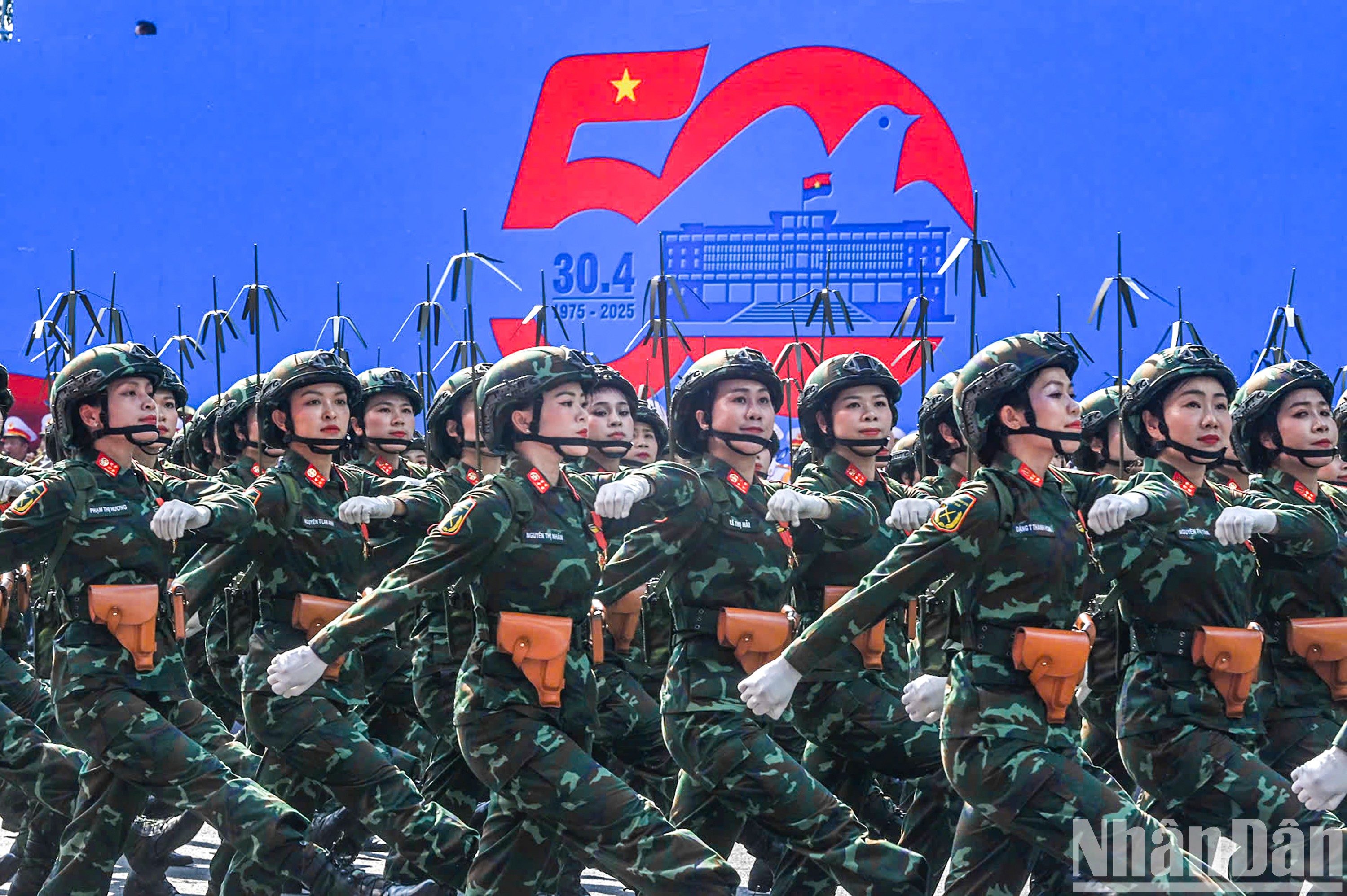 Hoành tráng màn tổng duyệt lễ diễu binh, diễu hành kỷ niệm 50 năm thống nhất đất nước