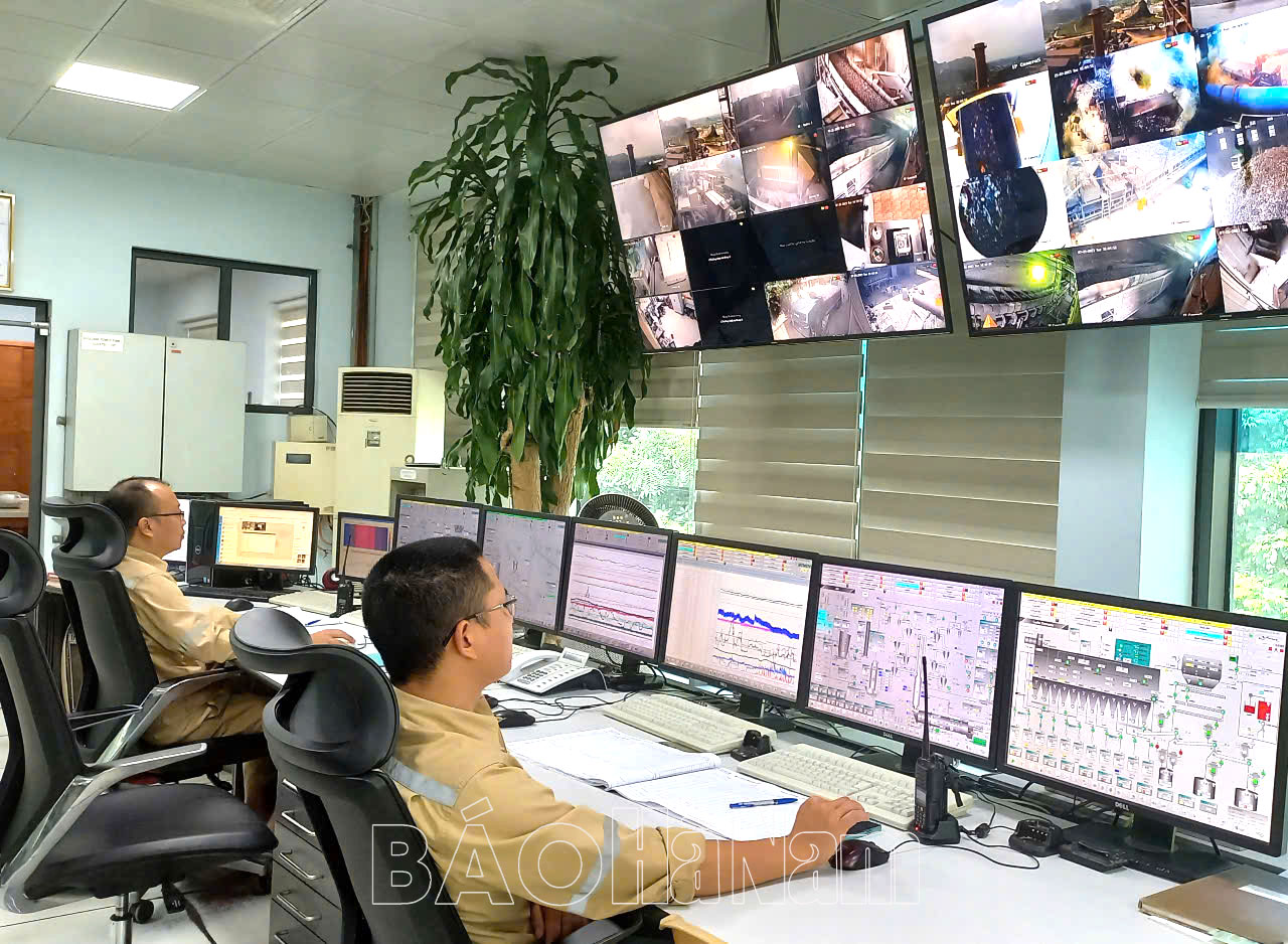 Công ty cổ phần xi măng Vicem Bút Sơn tận dụng nhiệt thừa khí thải sản xuất được 69,6 triệu kWh