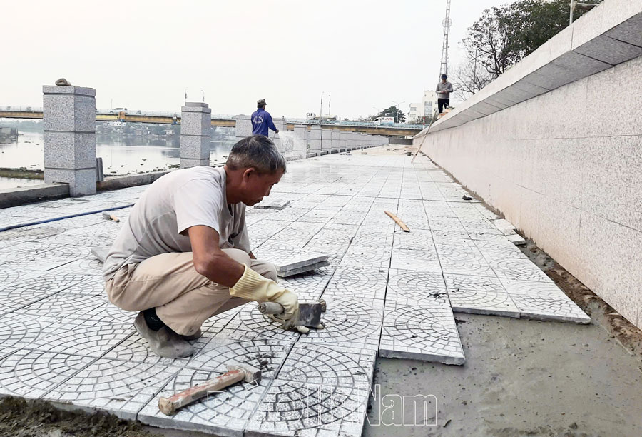 Thành phố Phủ Lý tập trung chỉnh trang đô thị