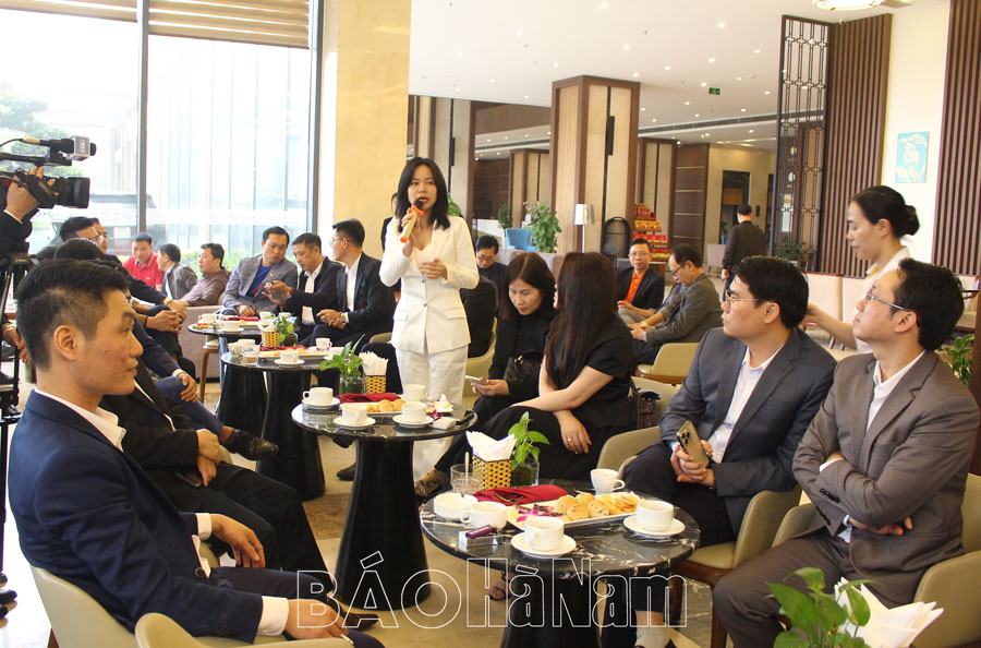 Cà phê doanh nhân: Kết nối, hỗ trợ doanh nghiệp phát triển