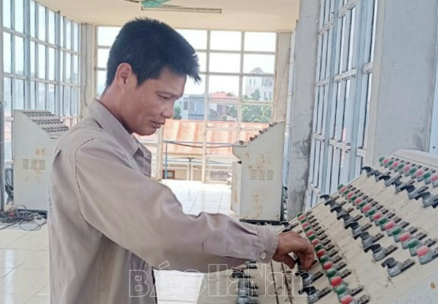 Chủ động nguồn nước sạch phục vụ khách hàng