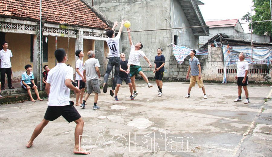 Công Lý đẩy mạnh phong trào thể thao quần chúng