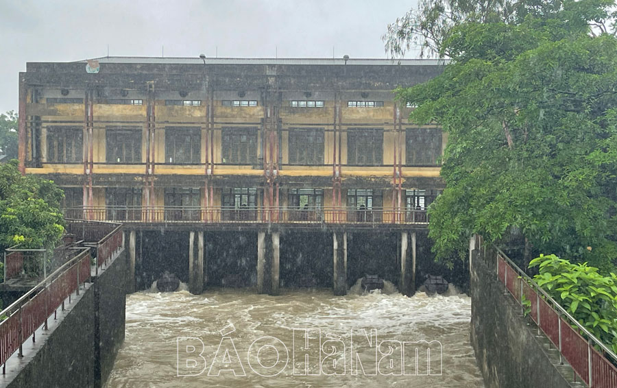 Xí nghiệp Thủy nông Kim Bảng chủ động phòng chống úng, ngập