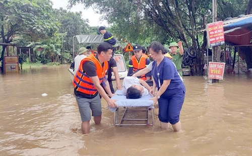 Bộ Y tế khuyến cáo phòng, chống dịch bệnh mùa bão lũ
