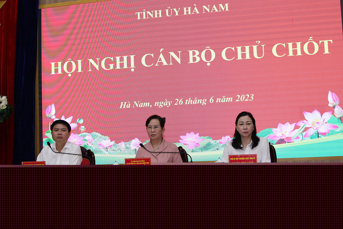 Ban Chấp hành Đảng bộ tỉnh họp thảo luận các nội dung theo thẩm quyền