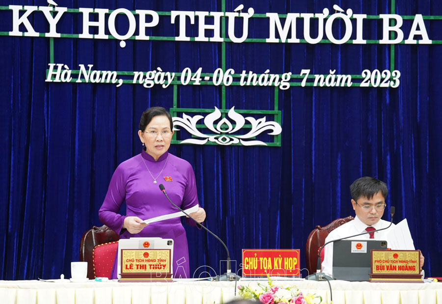 Kỳ họp thường lệ giữa năm HĐND tỉnh: Thảo luận tại hội trường, chất vấn và trả lời chất vấn; trả lời ý kiến, kiến nghị cử tri