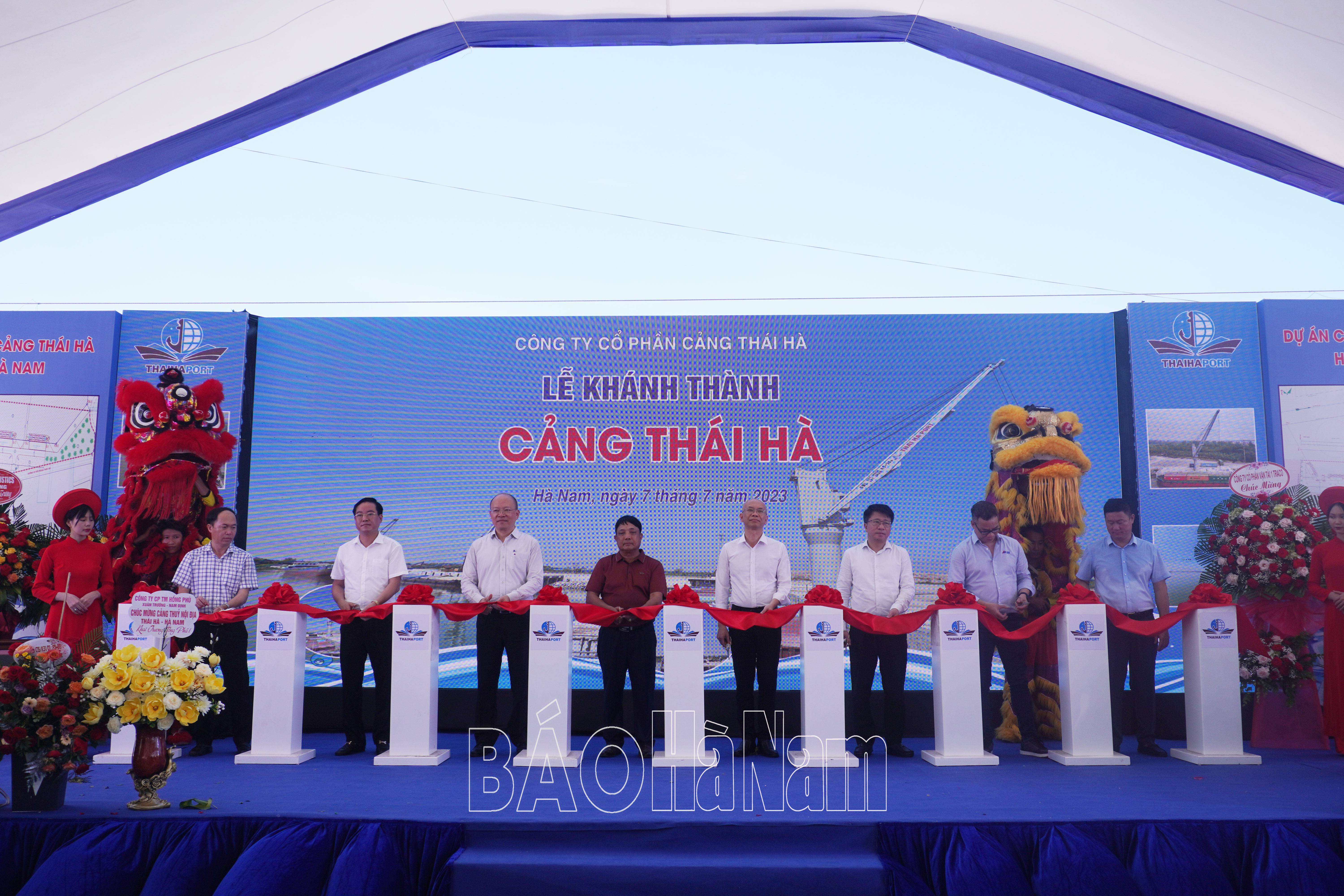 Khánh thành Cảng thủy nội địa Thái Hà
