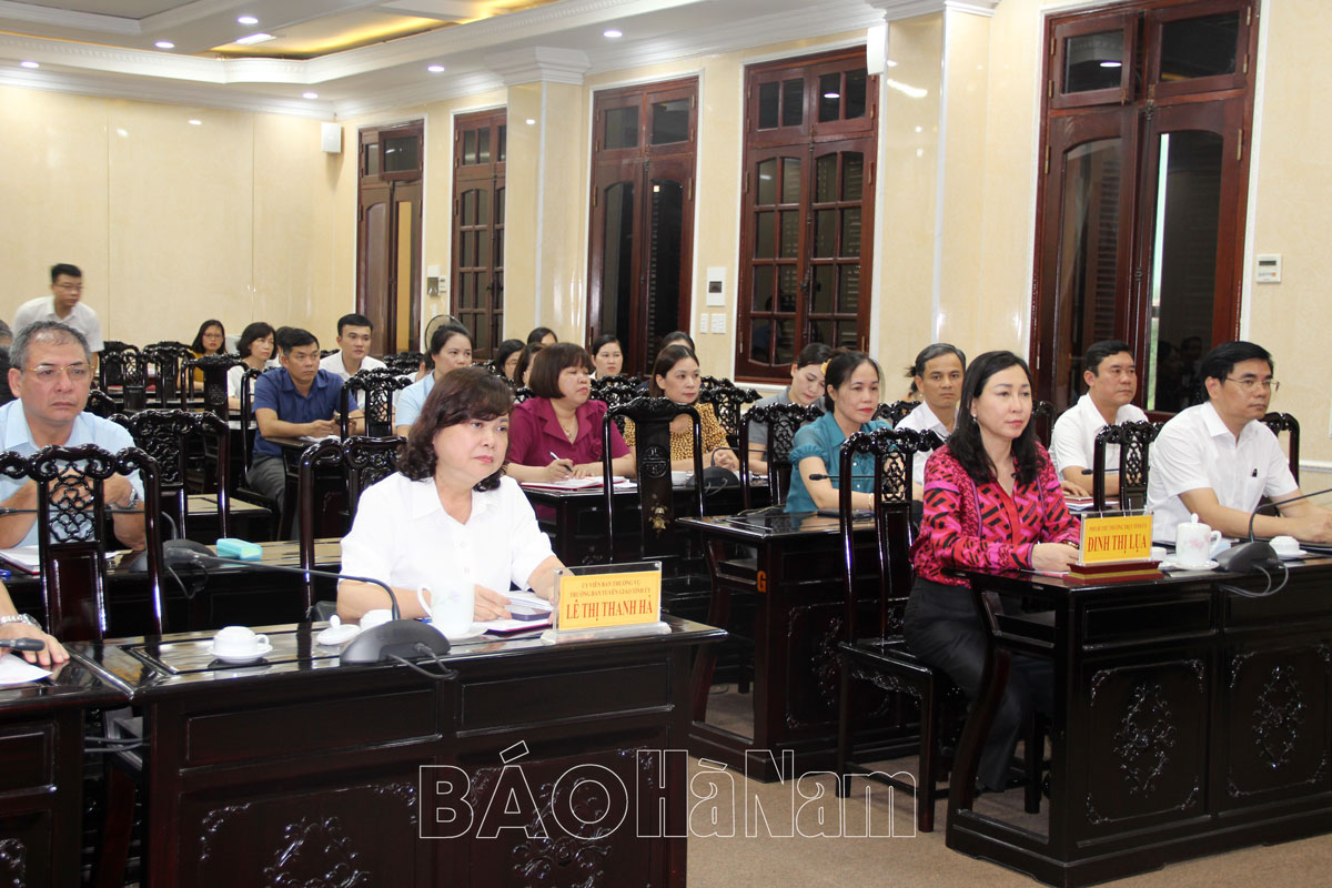 Tiếp tục thực hiện hiệu quả công tác tuyên giáo 6 tháng cuối năm