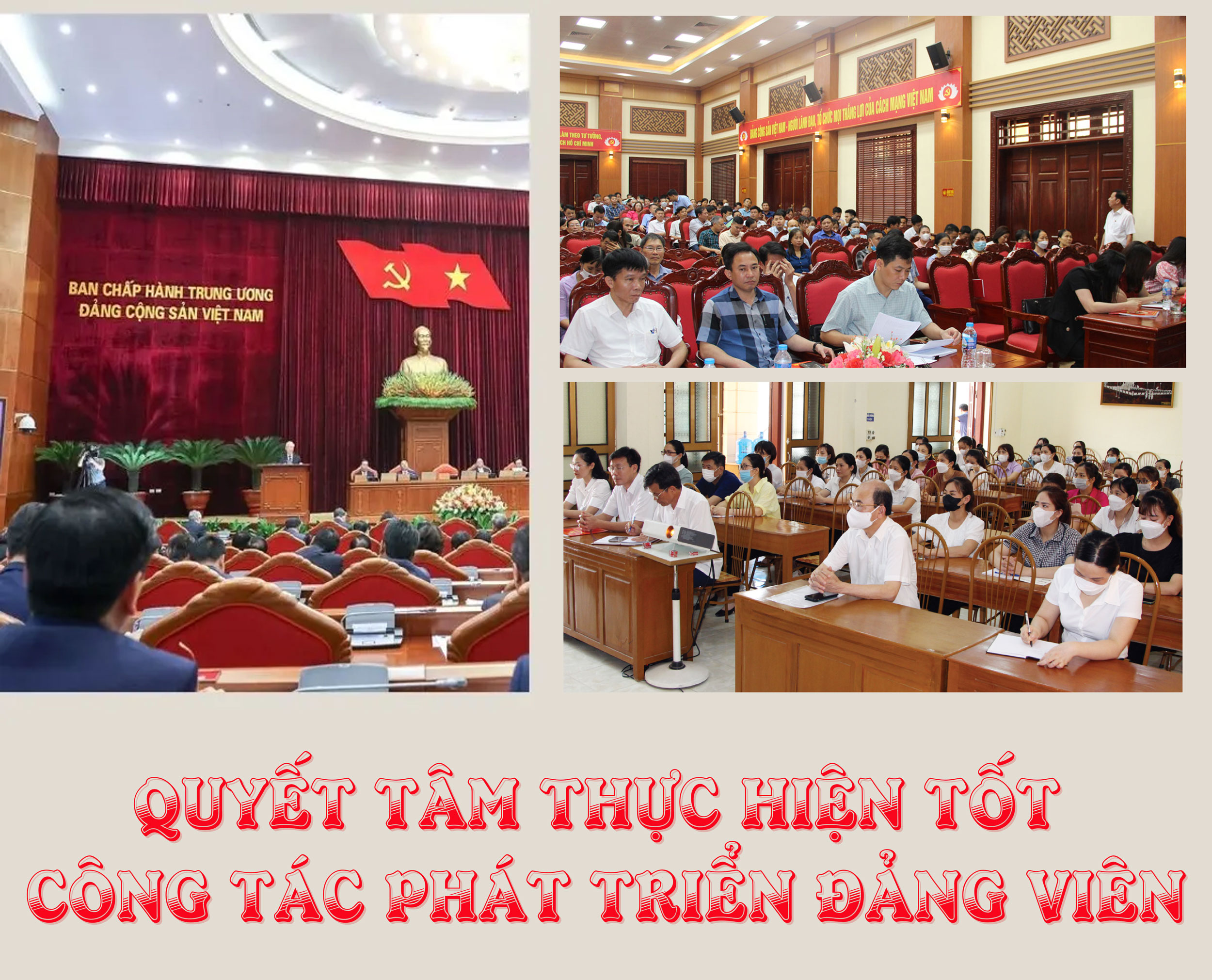 Quyết tâm thực hiện tốt công tác phát triển đảng viên