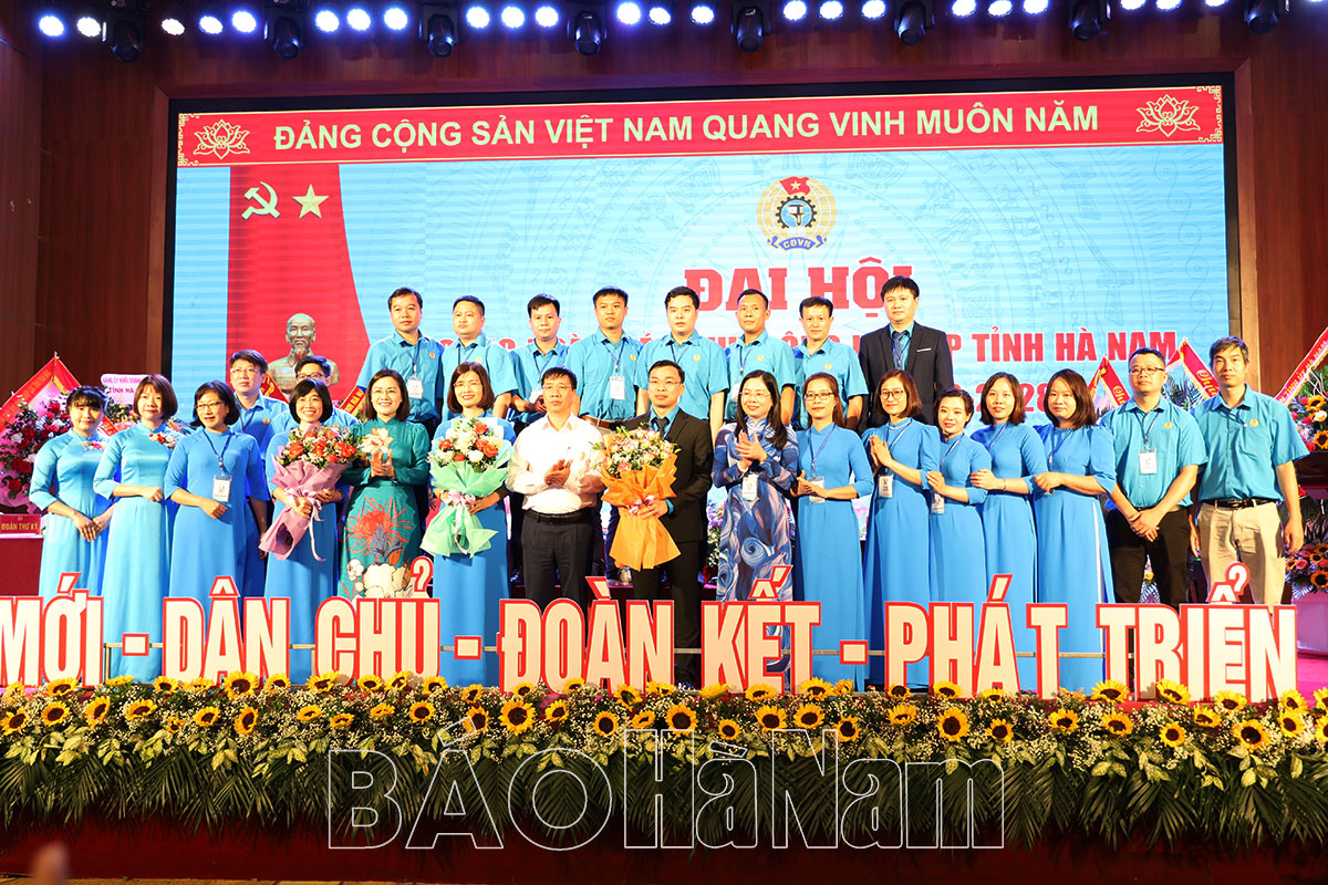 Đại hội Công đoàn các khu công nghiệp tỉnh lần thứ IV, nhiệm kỳ 2023-2028 thành công tốt đẹp