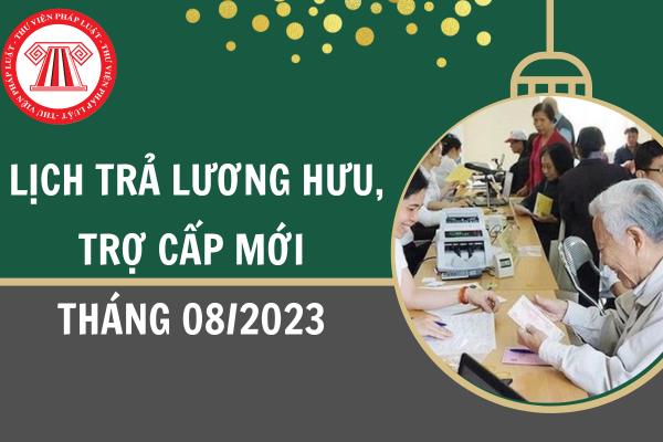Thông báo về việc thực hiện chi trả lương hưu, trợ cấp BHXH tháng 8 năm 2023