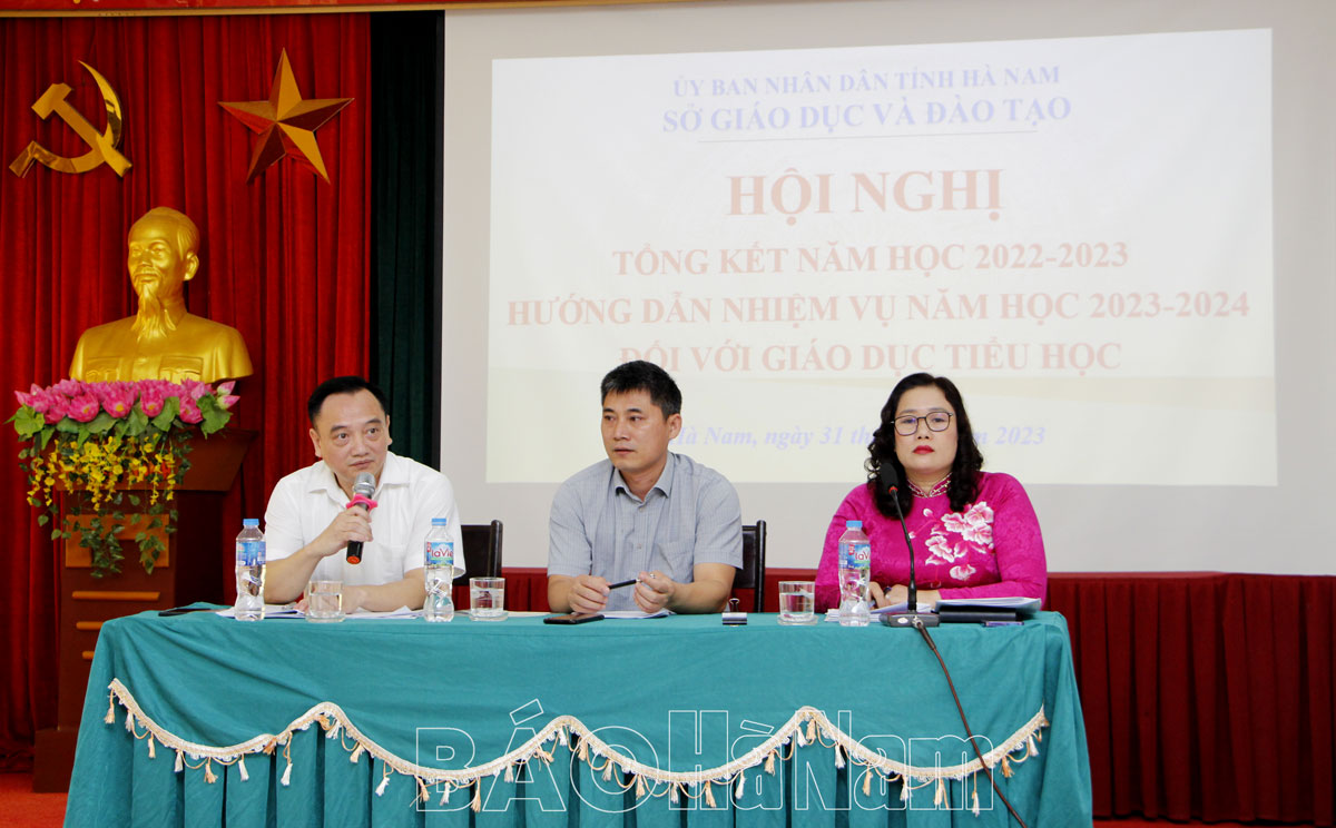 Sở GD&ĐT triển khai nhiệm vụ năm học 2023-2024 cấp tiểu học