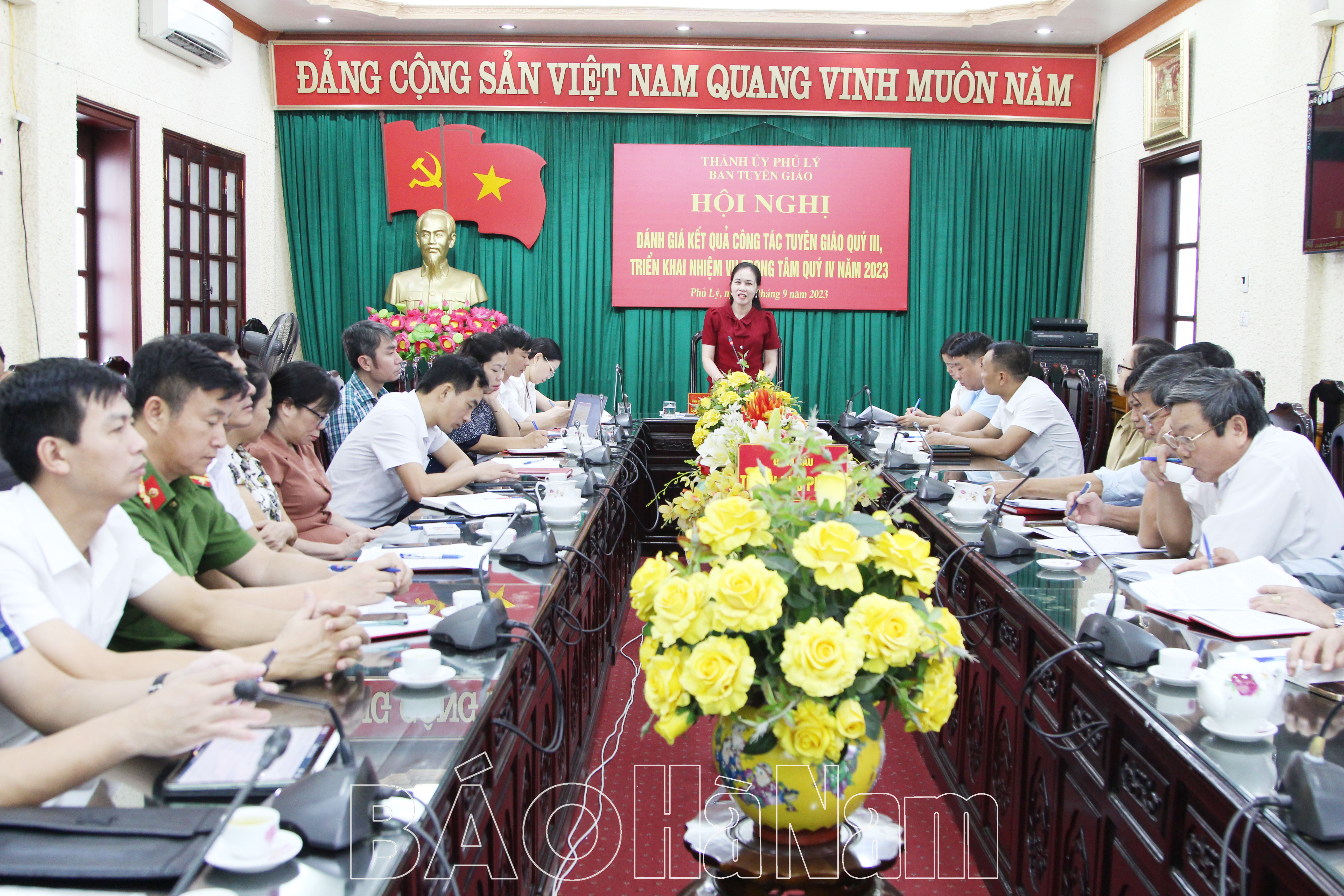 Ban Tuyên giáo Thành ủy Phủ Lý triển khai nhiệm vụ trọng tâm quý IV năm 2023