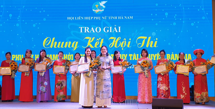 Dự án “Sản xuất tỏi đen Linh An” của chị Nguyễn Thị Huyên ở xã Công Lý đạt giải Nhất hội thi “Phụ nữ Hà Nam khởi nghiệp, phát huy tài nguyên bản địa”