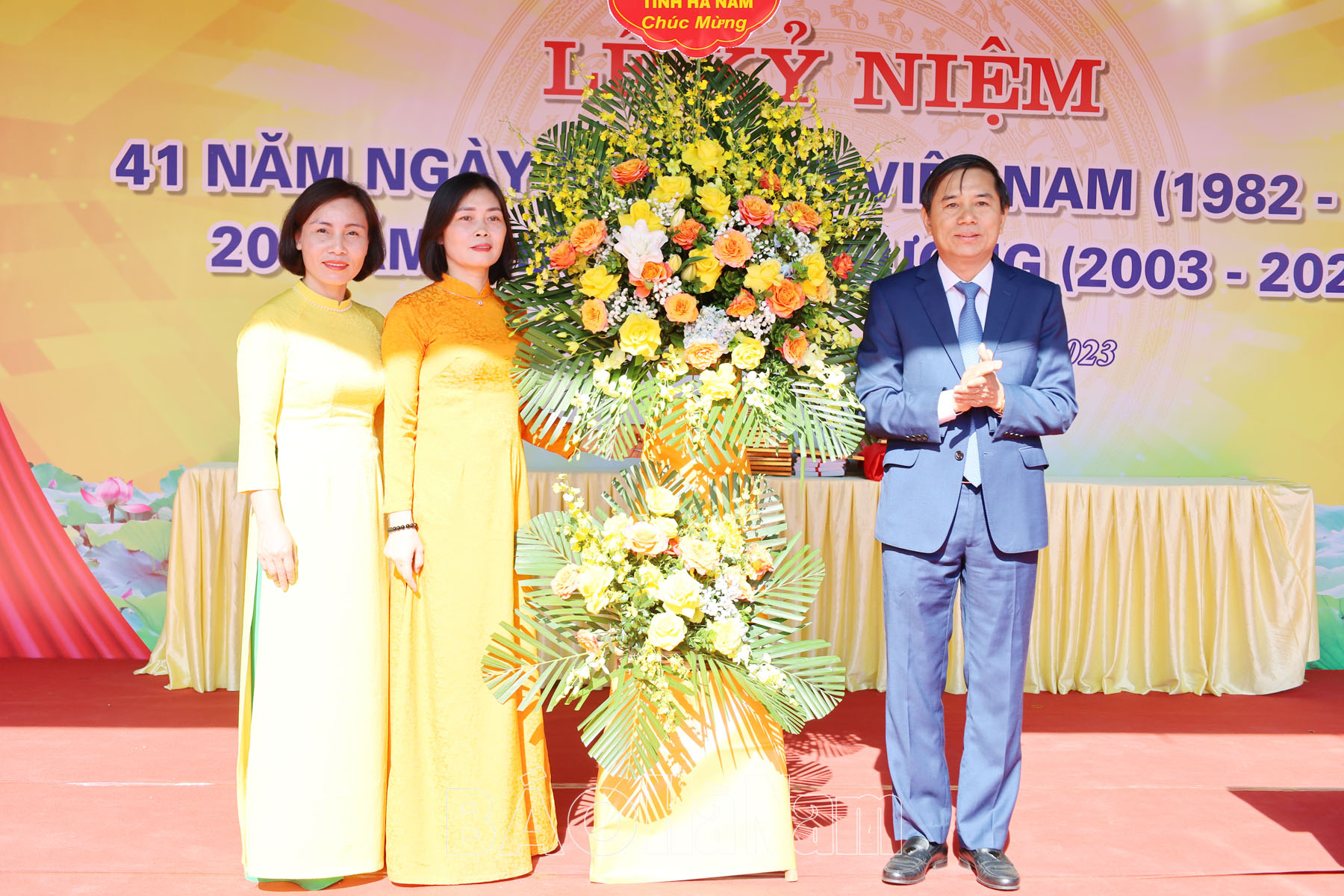 Trường THCS Châu Sơn kỷ niệm 20 năm ngày thành lập