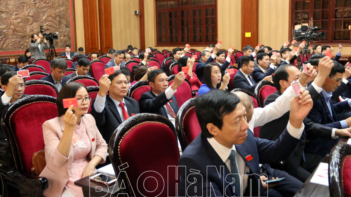 Kỳ họp thứ 16, HĐND tỉnh khóa XIX thành công tốt đẹp