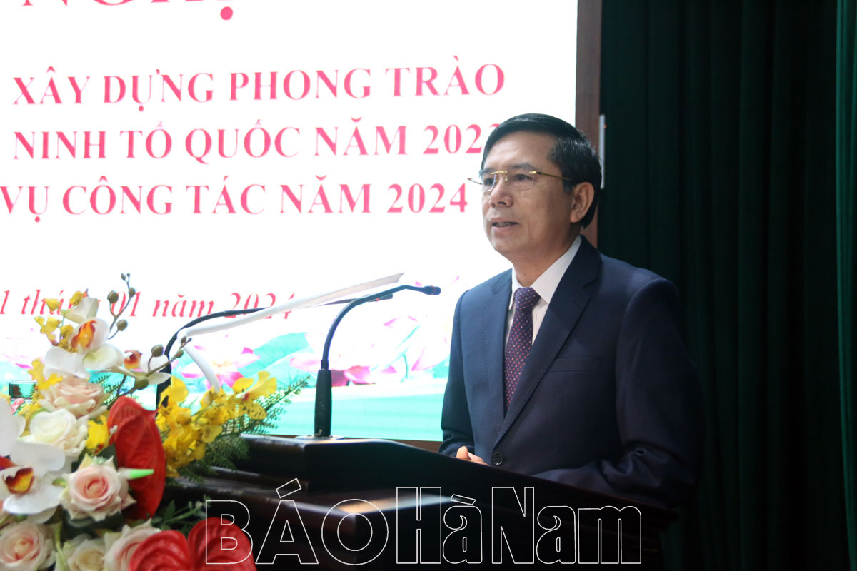 Triển khai phong trào Toàn dân bảo vệ an ninh Tổ quốc năm 2024