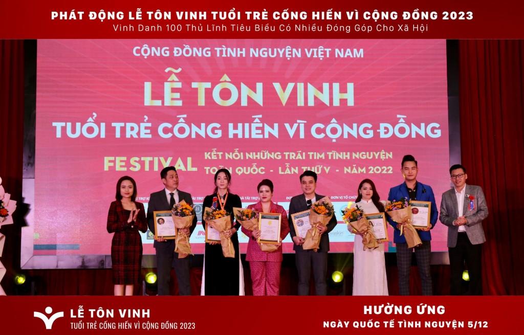 Phát động Lễ tôn vinh "Tuổi trẻ cống hiến vì cộng đồng” năm 2023