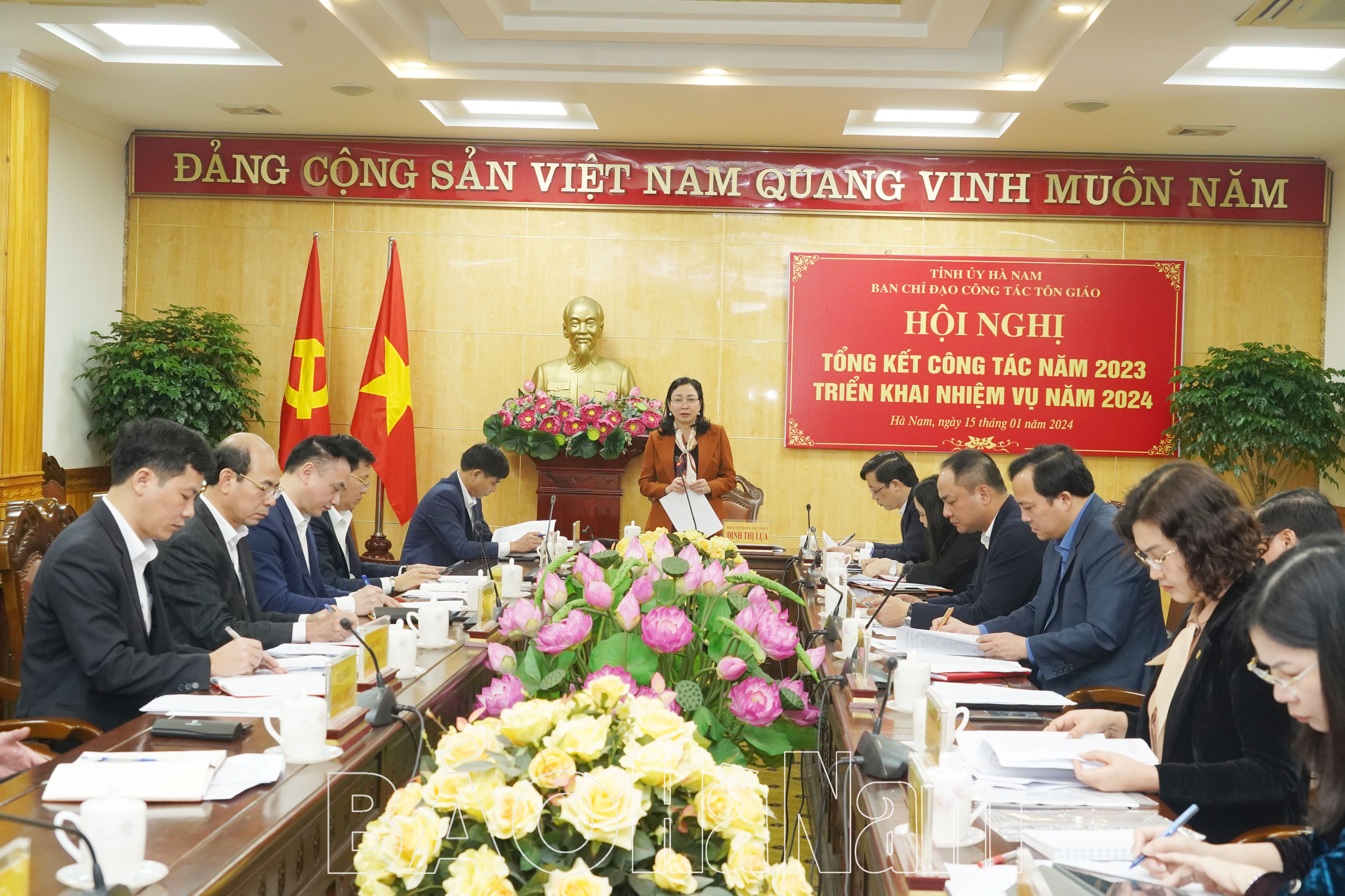 Ban chỉ đạo công tác tôn giáo tỉnh triển khai nhiệm vụ năm 2024