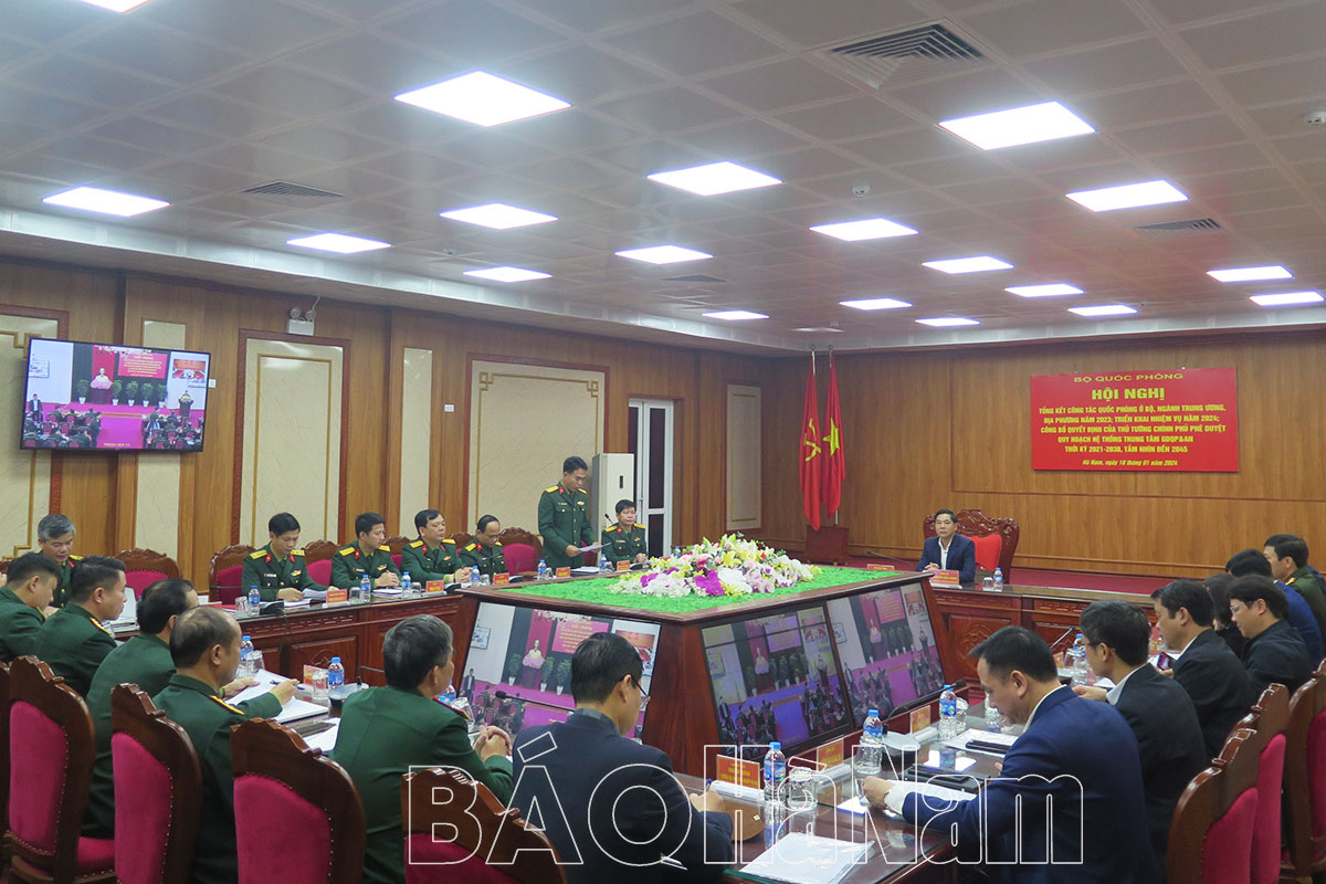 Tổng kết công tác quốc phòng ở Bộ, ngành Trung ương, địa phương năm 2023