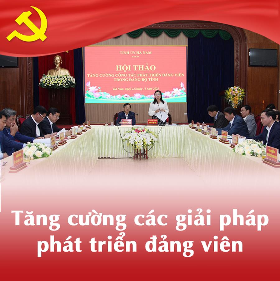Tăng cường các giải pháp phát triển đảng viên