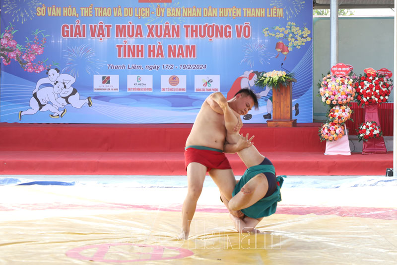 Khai mạc Giải Vật mùa Xuân thượng võ tỉnh Hà Nam năm 2024