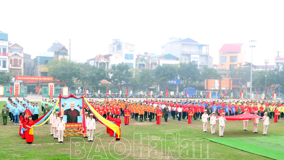 Khai mạc Đại hội khỏe “Vì an ninh Tổ quốc” năm 2024