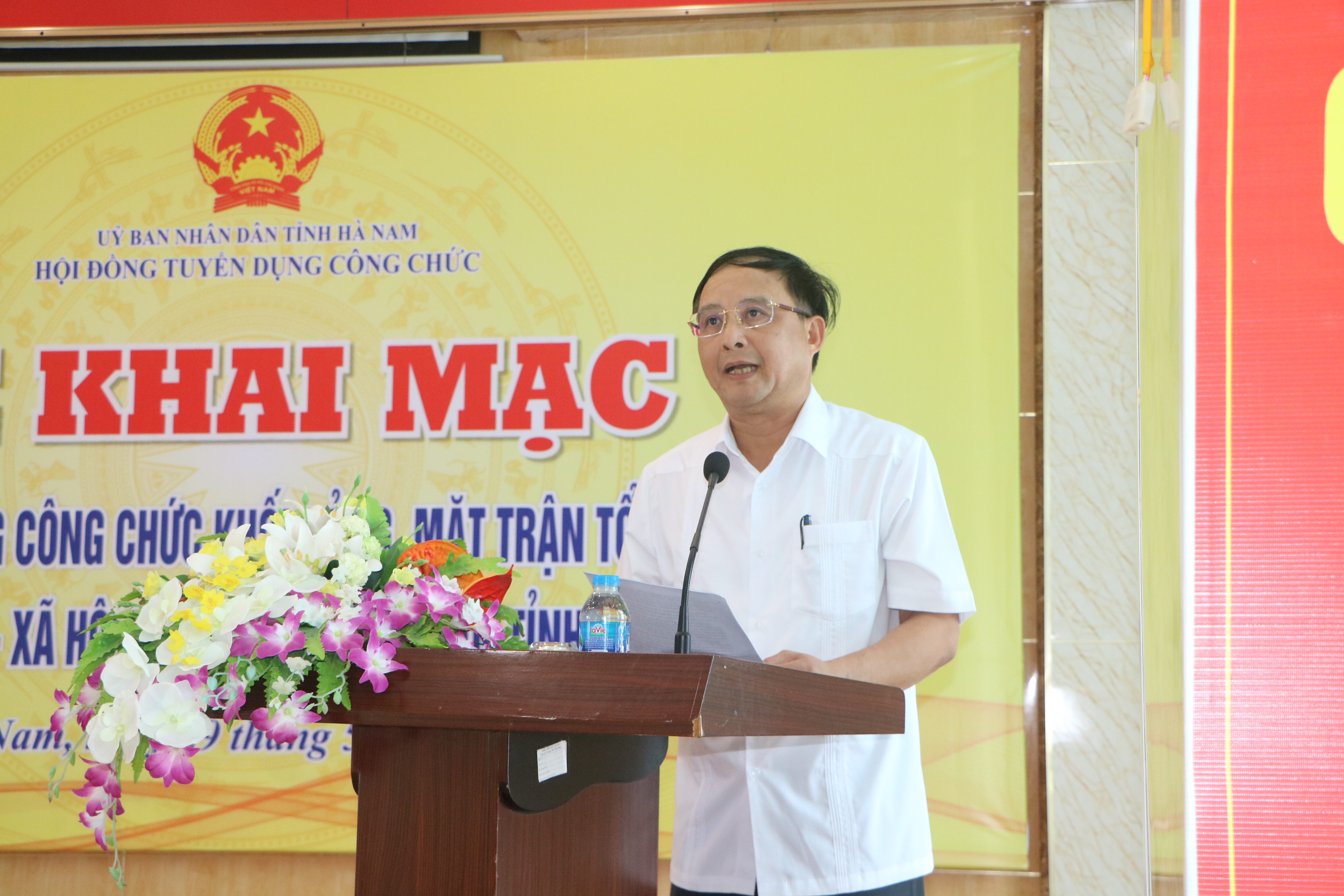 Khai mạc kỳ thi tuyển dụng công chức tỉnh Hà Nam năm 2024