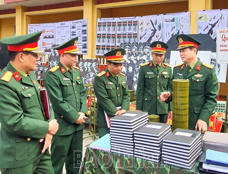 LLVT Thanh Liêm đẩy mạnh thực hiện phong trào thi đua Quyết thắng