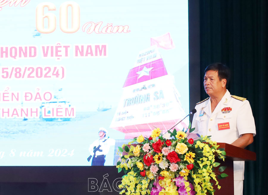 Hội truyền thống Hải quân huyện Thanh Liêm tổ chức Lễ kỷ niệm 60 năm đánh thắng trận đầu của Hải quân Nhân dân Việt Nam