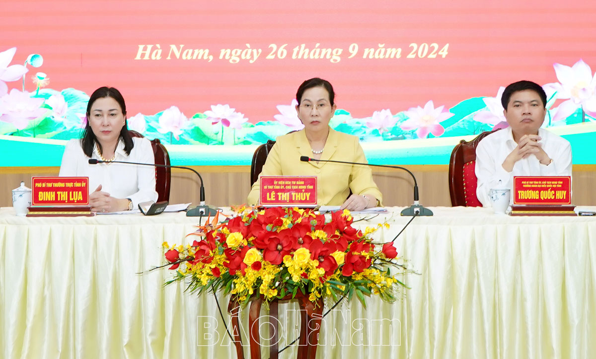 Ban Chấp hành Đảng bộ tỉnh triển khai nhiệm vụ, giải pháp trọng tâm quý IV