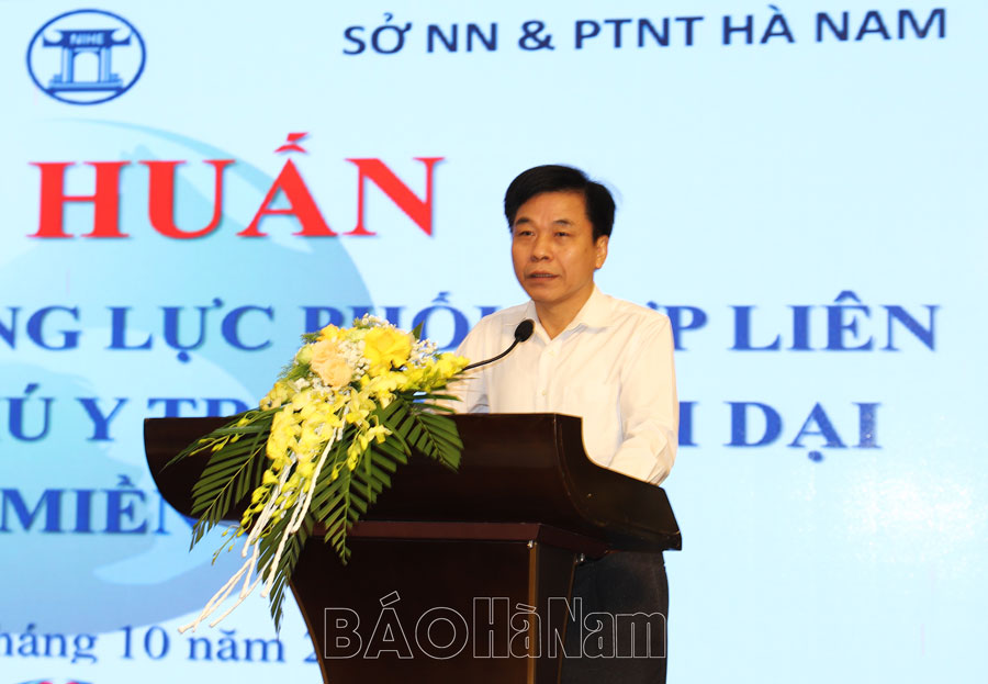 Tập huấn tăng cường năng lực hệ thống phòng, chống bệnh dại