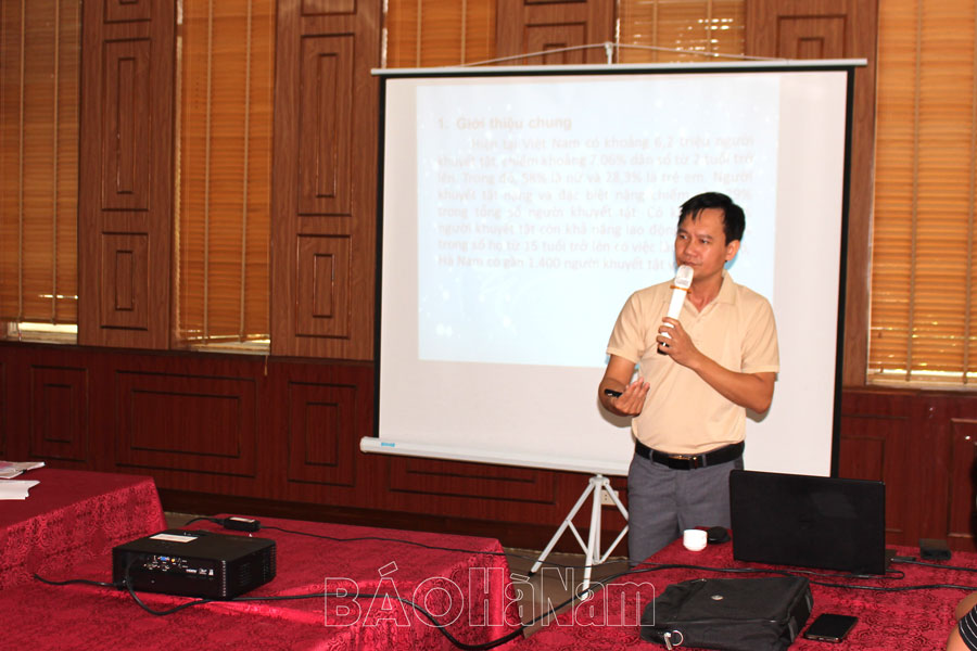 Tập huấn kỹ năng hướng nghiệp cho phụ nữ khuyết tật