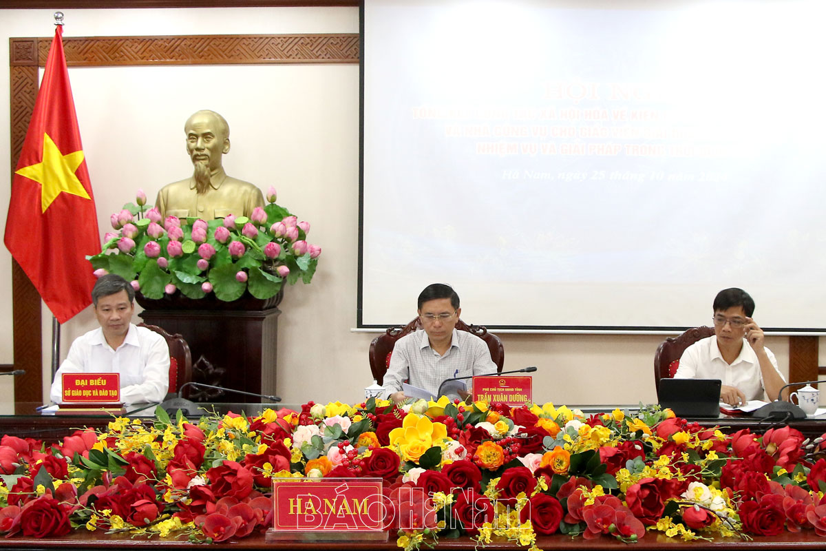 Xã hội hóa kiên cố hóa trường, lớp học và nhà công vụ cho giáo viên