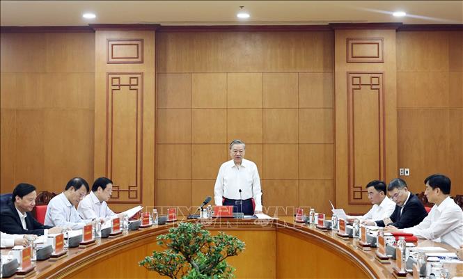 Tổng Bí thư Tô Lâm: Không lợi dụng phòng, chống tham nhũng, lãng phí, tiêu cực để cản trở phát triển hoặc trục lợi