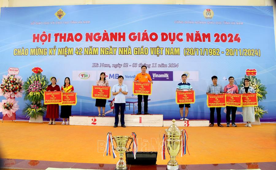 Bế mạc Hội thao ngành Giáo dục năm 2024