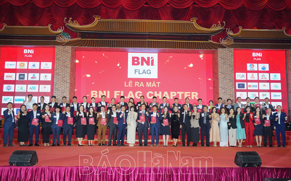 Chính thức ra mắt BNI Flag Chapter – Chapter đầu tiên tại Hà Nam