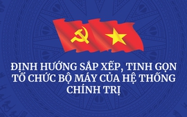 Phương án sắp xếp, tinh gọn tổ chức bộ máy hệ thống chính trị