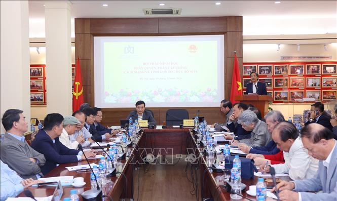 Phân quyền, phân cấp trong cách mạng về tinh gọn tổ chức bộ máy