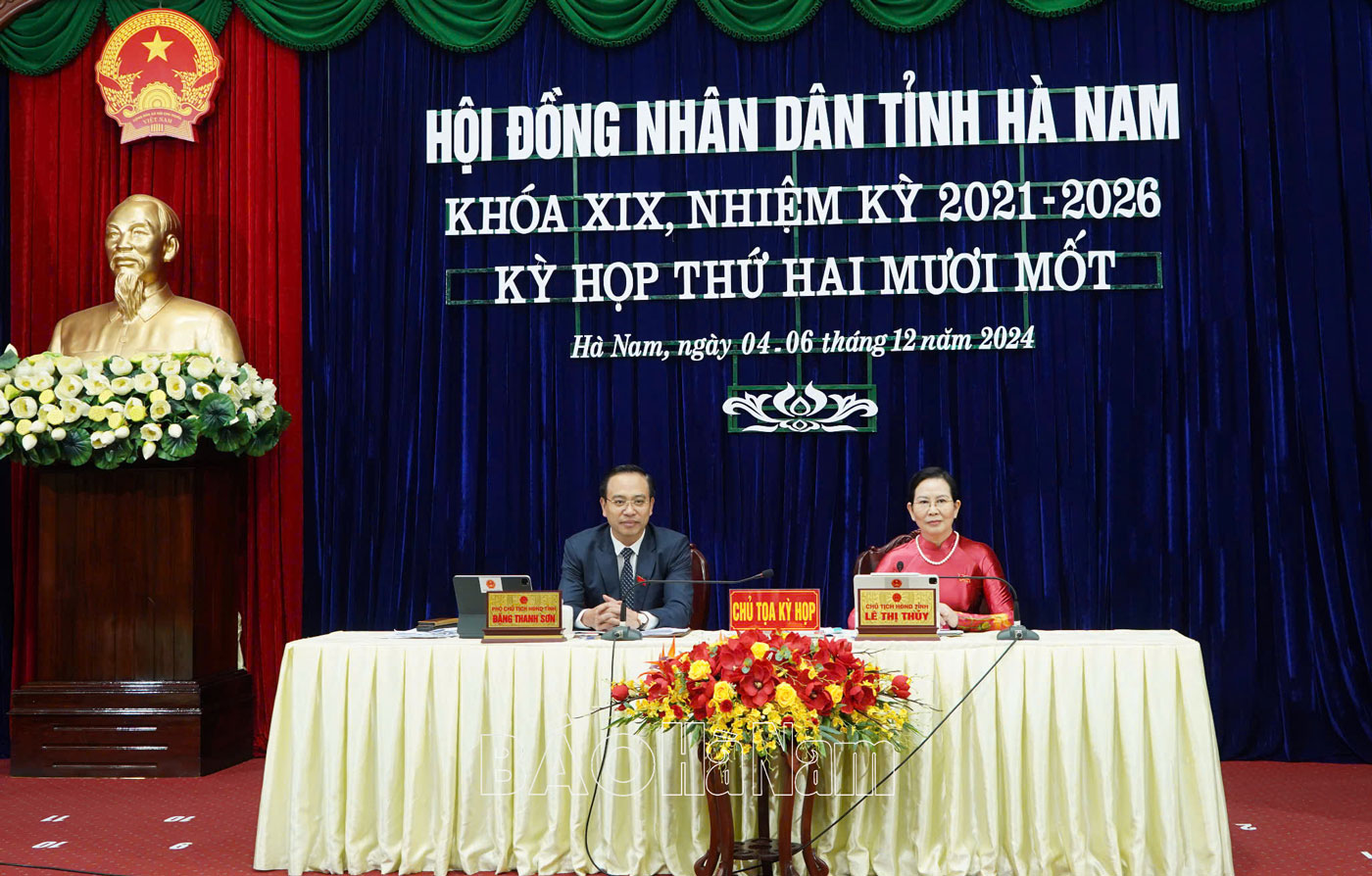 Sáng 6/12, Kỳ họp thứ 21, HĐND tỉnh khóa XIX tiếp tục chất vấn, trả lời chất vấn và bế mạc kỳ họp