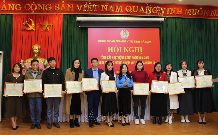 Công đoàn ngành y tế tỉnh triển khai nhiệm vụ năm 2025