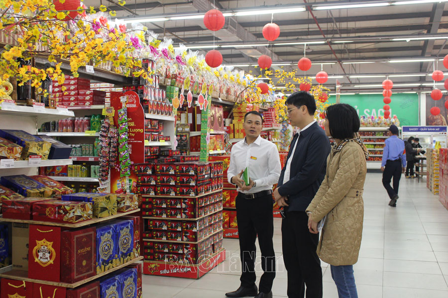 Sở Công thương làm việc với các doanh nghiệp về bình ổn thị trường dịp Tết