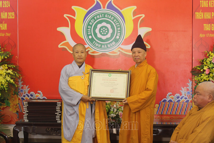 Tổng kết công tác phật sự năm 2024